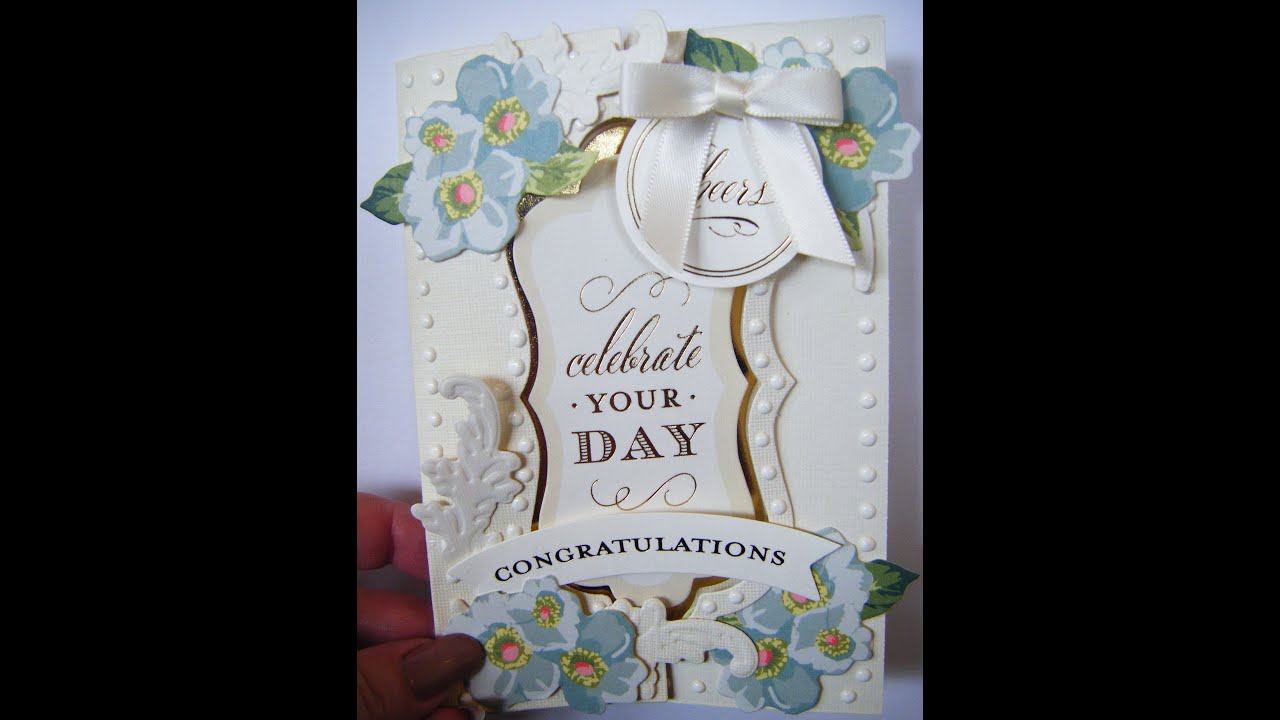 173.Cardmaking Project: Anna Griffin Lets go 'Flipping Fabulous' Flip Card Crazy