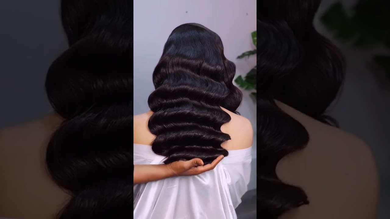 Perfect Hollywood waves😍😍