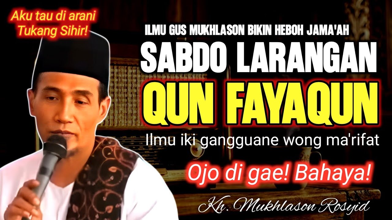 Inilah Alasan Ilmu Sabdo Larangan Gus Son Dianggap Berbahaya