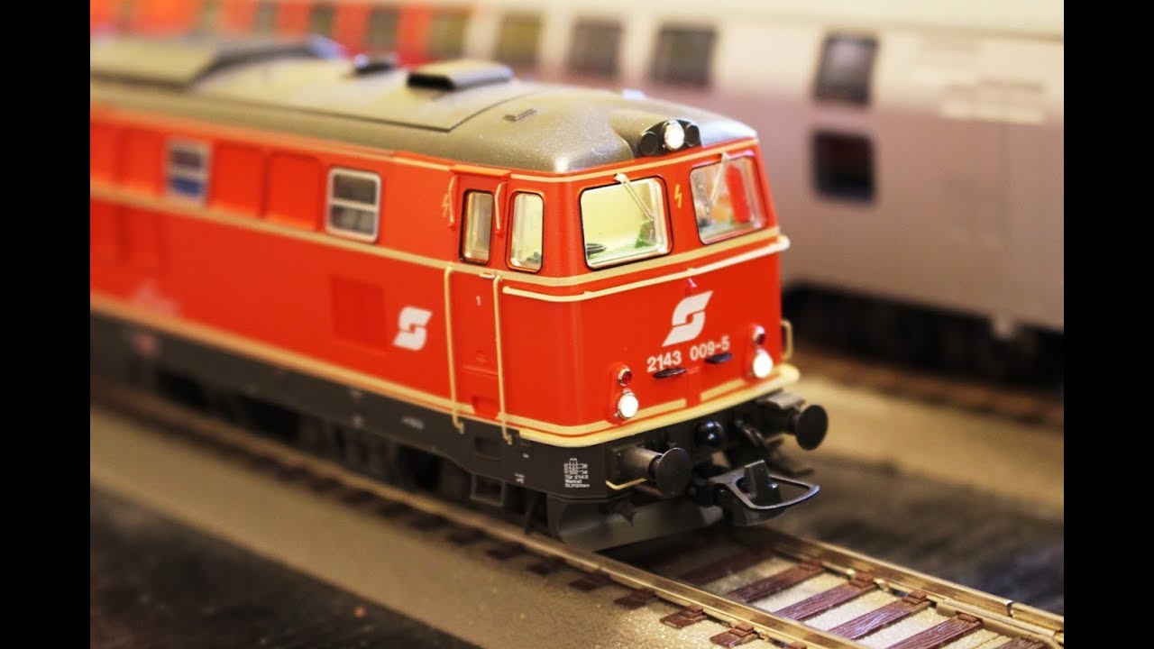 Roco ÖBB 2143 009-5 (Sound) mit Baukran swobodalMoBa 2.2