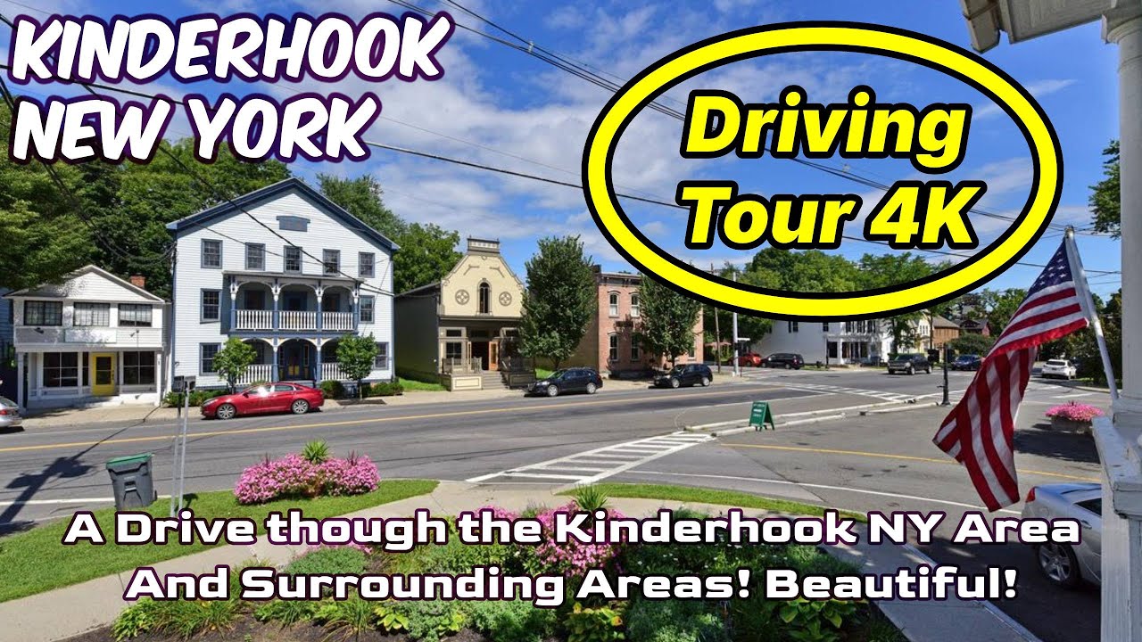 Kinderhook NY | Route 9 and Surrounding Areas | A Driving Tour [4k]
