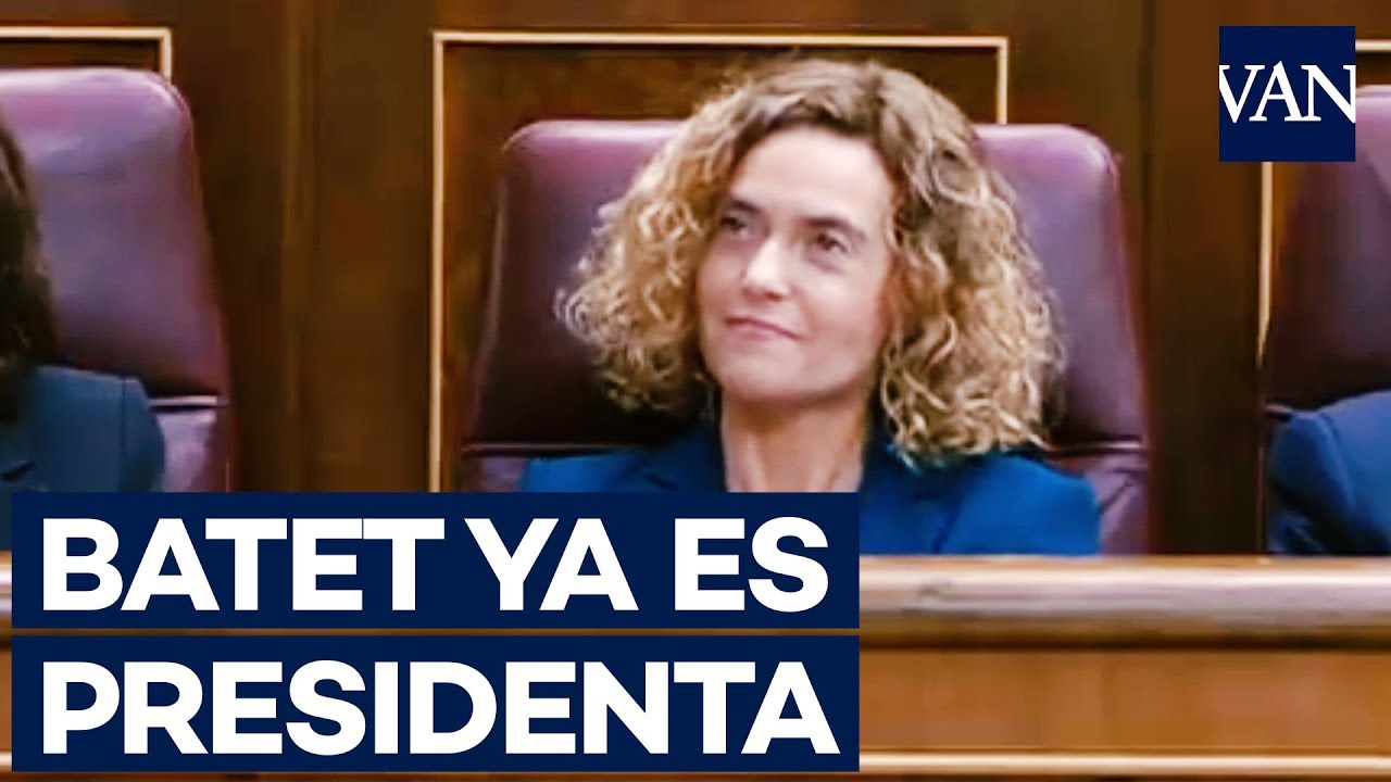 Meritxell Batet es elegida presidenta del Congreso de los Diputados