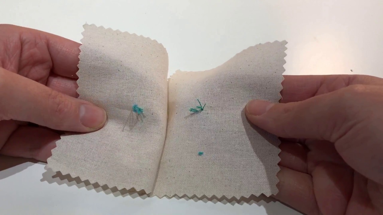 How To Do A Tailor's Tack - Stitch Library
