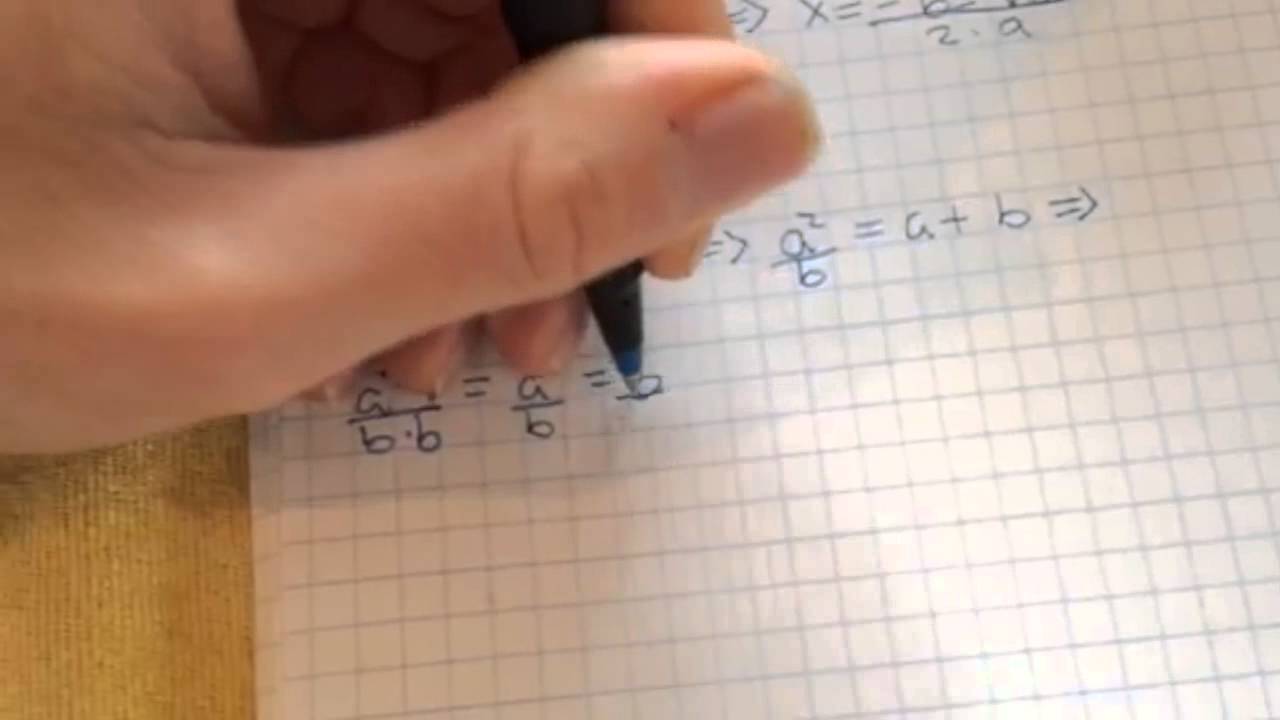 Matematik aflevering, det gyldne snit