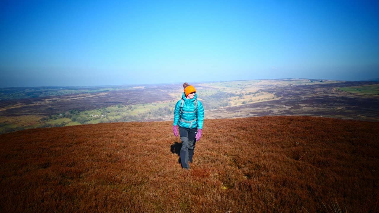Easterside Hill & Hawnby Hill, North York Moors - 8 March 2022