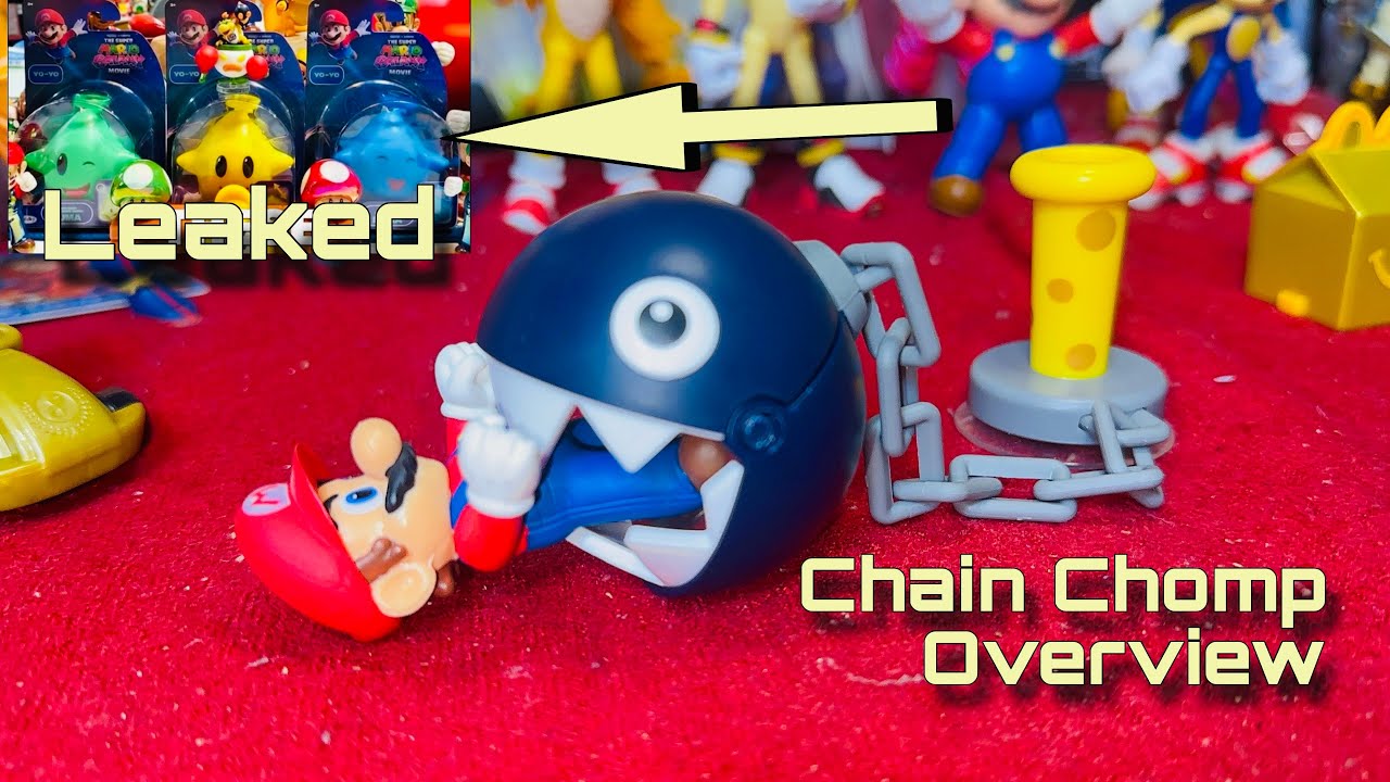 More The Super Mario Galaxy Toys Leaked & Jakks Chain Chomp Unboxing Overview 