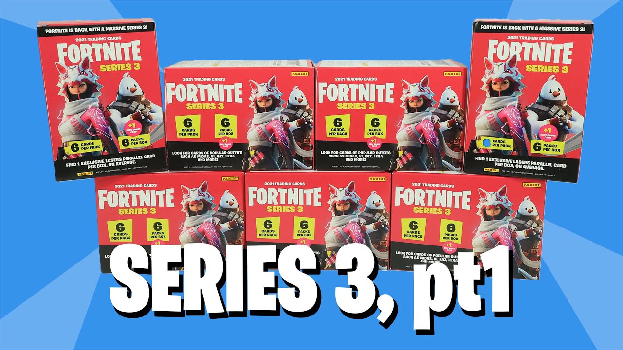Opening NEW Fortnite Series 3 part 1