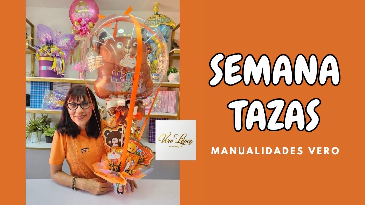 Como hacer una taza para cumpleaños con globo burbuja 