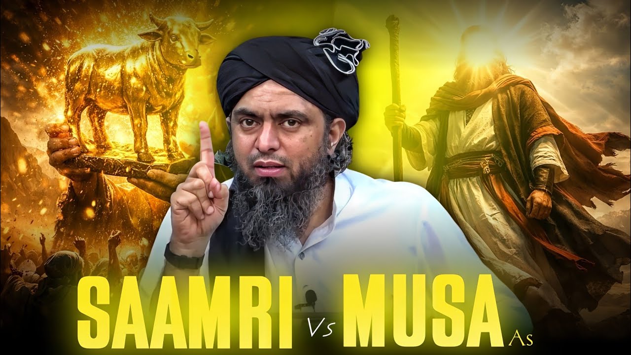 Story Of SAAMRI Jaduger & Hazrat MUSA علیہ السلام - Engineer Muhammad Ali Mirza 