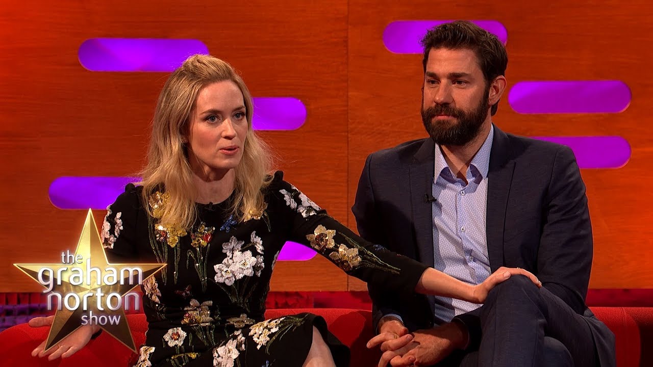 John Krasinski Stalked Emily Blunt | The Graham Norton Show