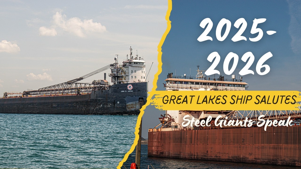 Whistles of the Inland Seas- Great Lakes Ship Salutes 2025