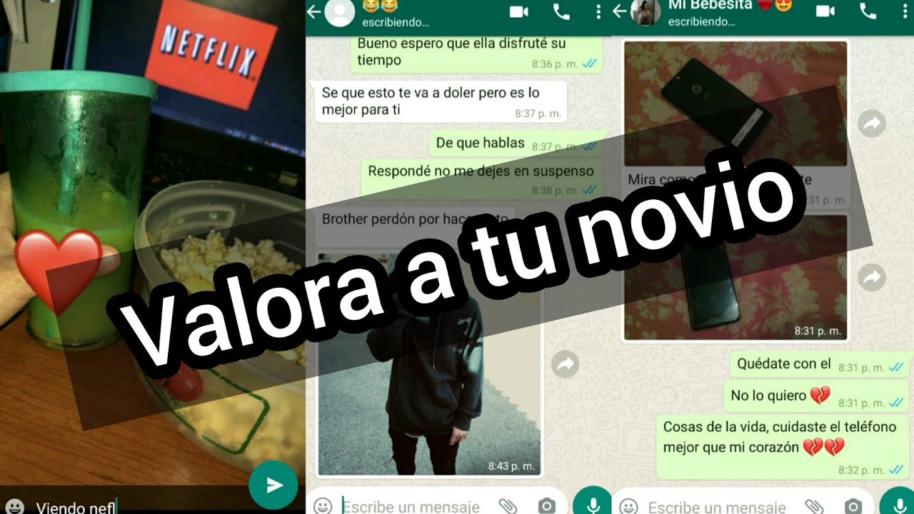 valora a tu novio (reflexión de Whatsapp)