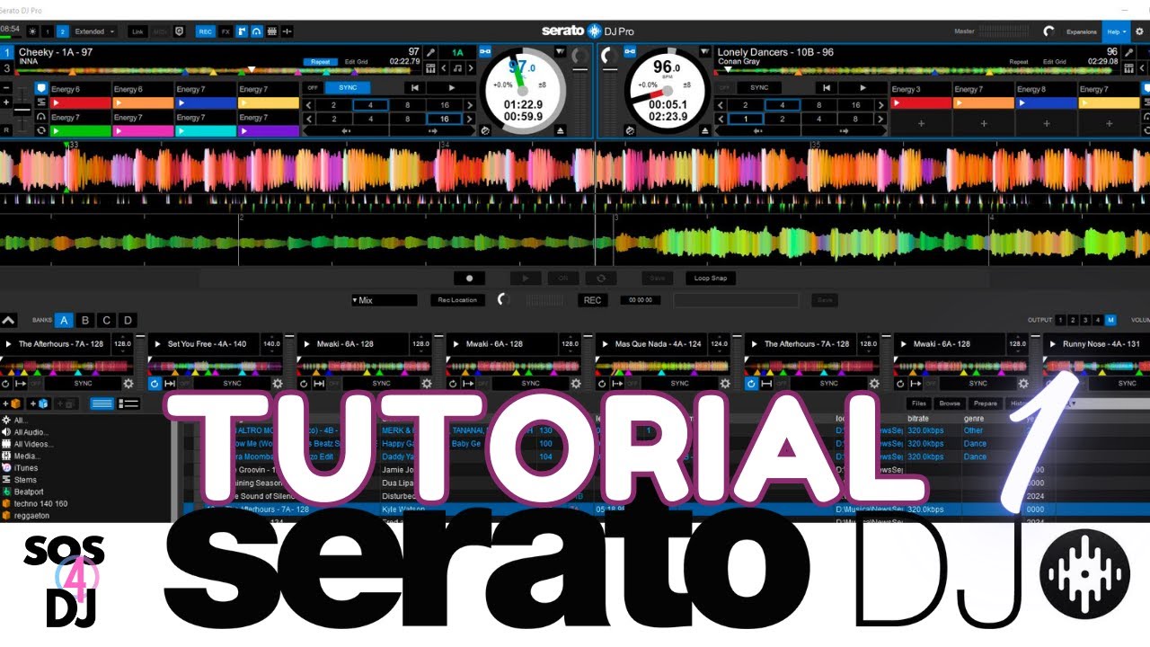 Serato Dj Tutorial 1 Interfaccia 2024 Italiano
