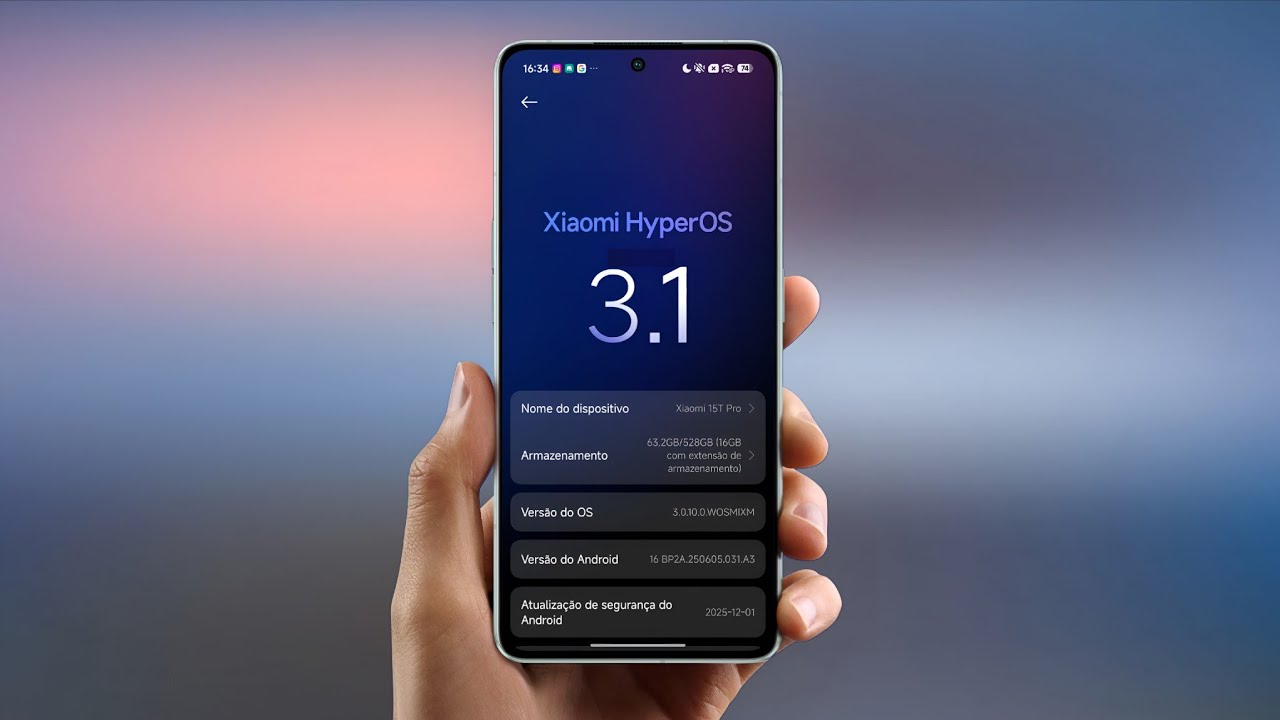 Breaking News! Começou 😱 -  HyperOS 3.1 Global - Xiaomi Incia Teste Em Vários Dispositivos