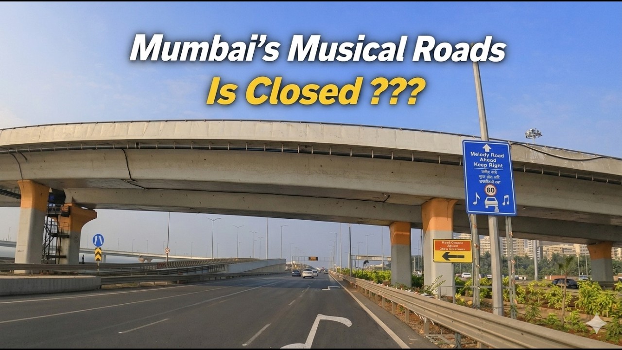 India's First Musical Road In Mumbai On The Coastal Roads Has Been Shutdown ???