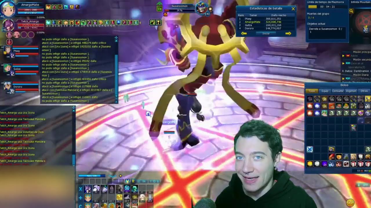 GUIA SUSANO DG Digimon Masters Online
