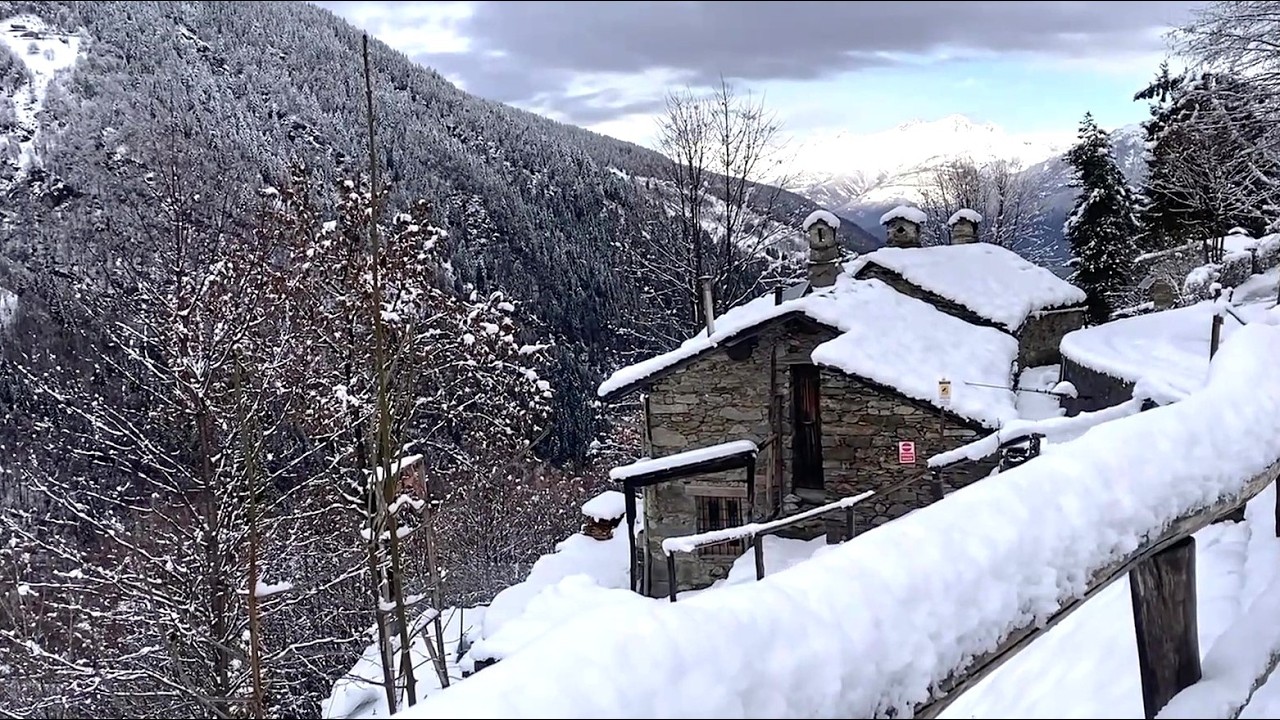 Ep. 136 – Tre Giorni stupendi in Baita – Tanti lavori – Forte nevicata