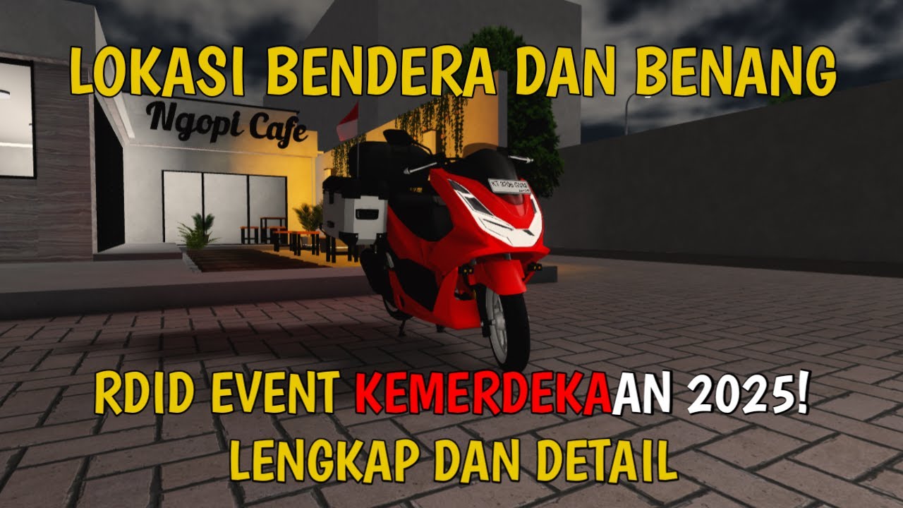 LOKASI BENDERA DAN BENANG EVENT KEMERDEKAAN DRAG DRIVE SIMULATOR (RDID/DDS) ROBLOX