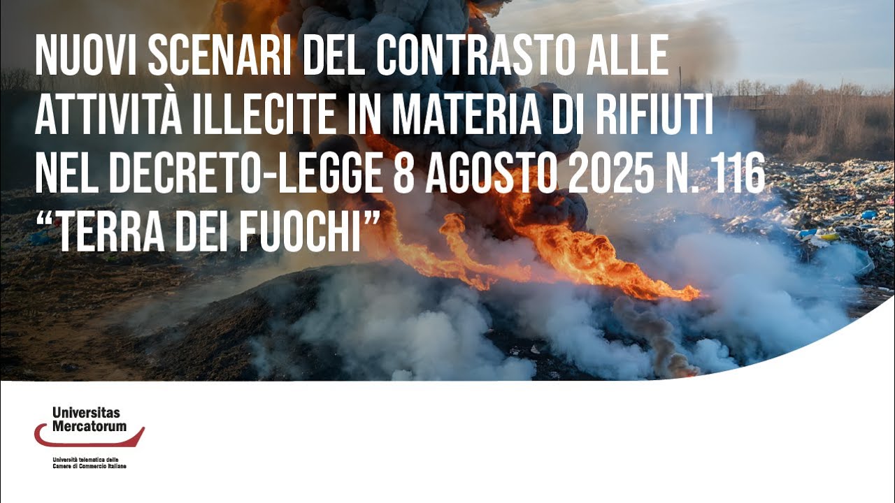 Nuovi scenari del contrasto alle attività illecite in materia di rifiuti
