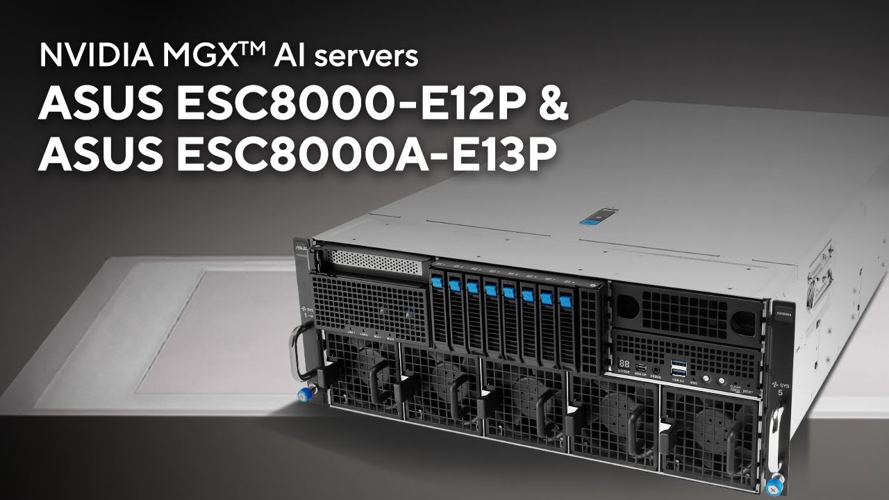 ESC8000-E12P & ESC8000A-E13P | ASUS GPU Server