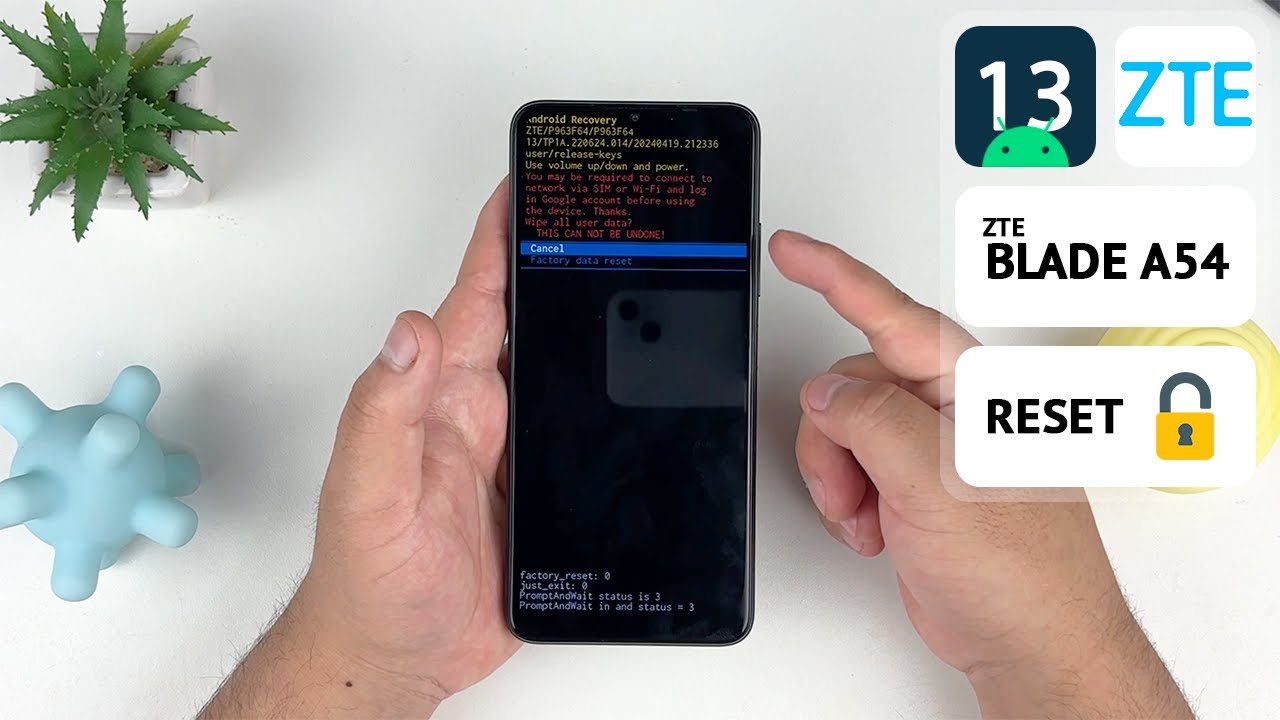 Formatear ZTE Blade A54 | Hard Reset