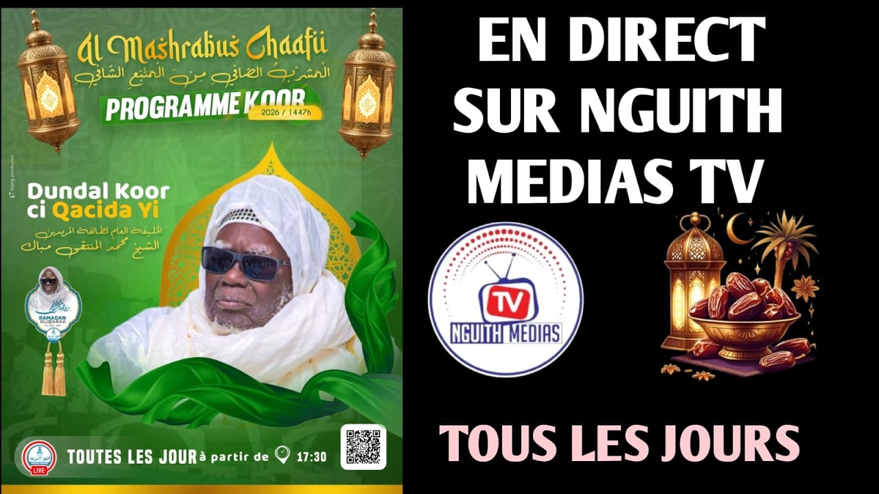 Al Mashrabuç- Çâfî minal manbahish- Shâfî Vivification du mois de Ramadan 1447h- 2026 KUEI HIZBOU T