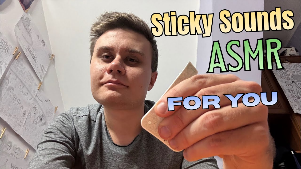 Sticky Sounds Just For You! | Fast  Movements |ASMR