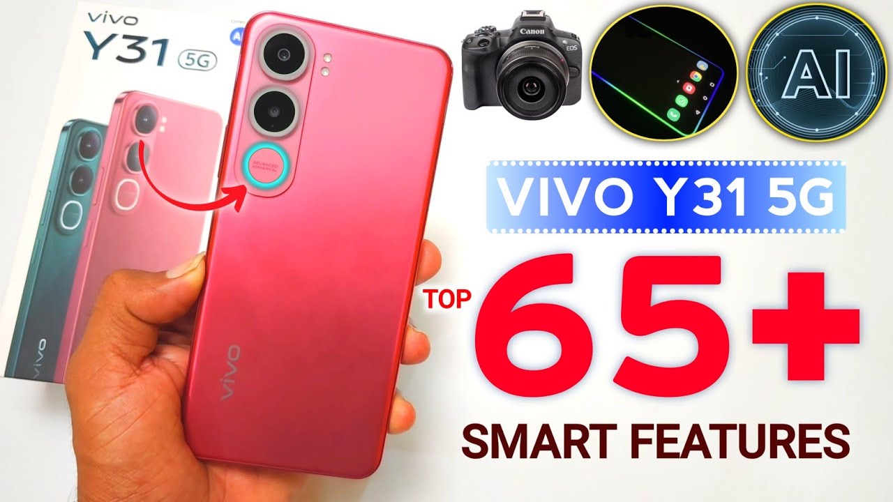 Vivo Y31 5G Tips and Tricks Hidden Features | 65+ Smart Features!