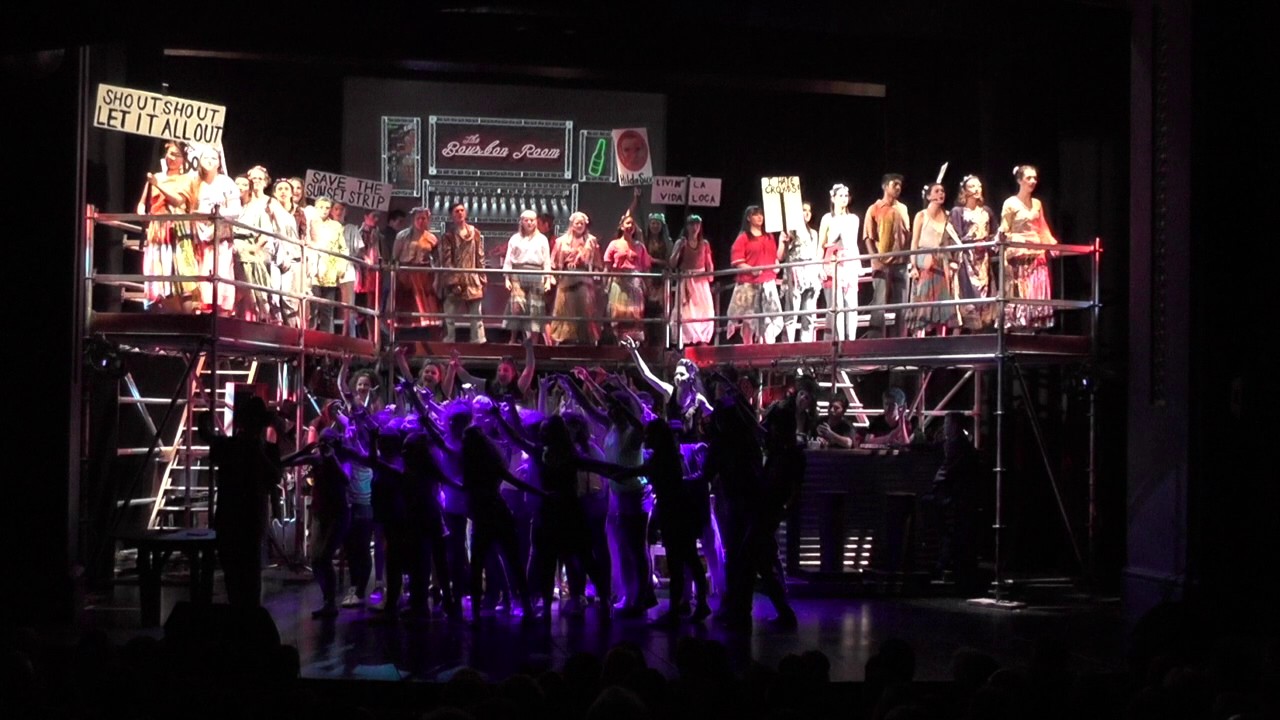 Rock of Ages Feel the Noize Whanganui High School 2017