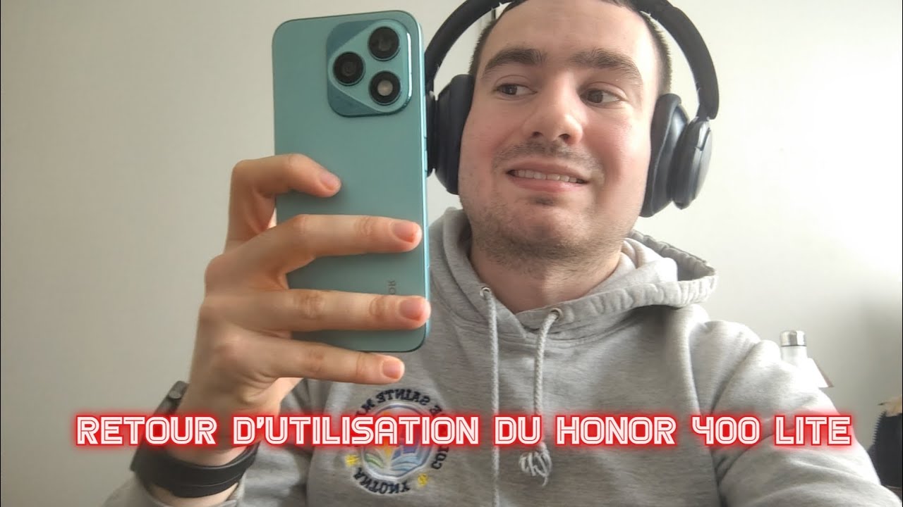 Retour d'utilisation du Honor 400 Lite