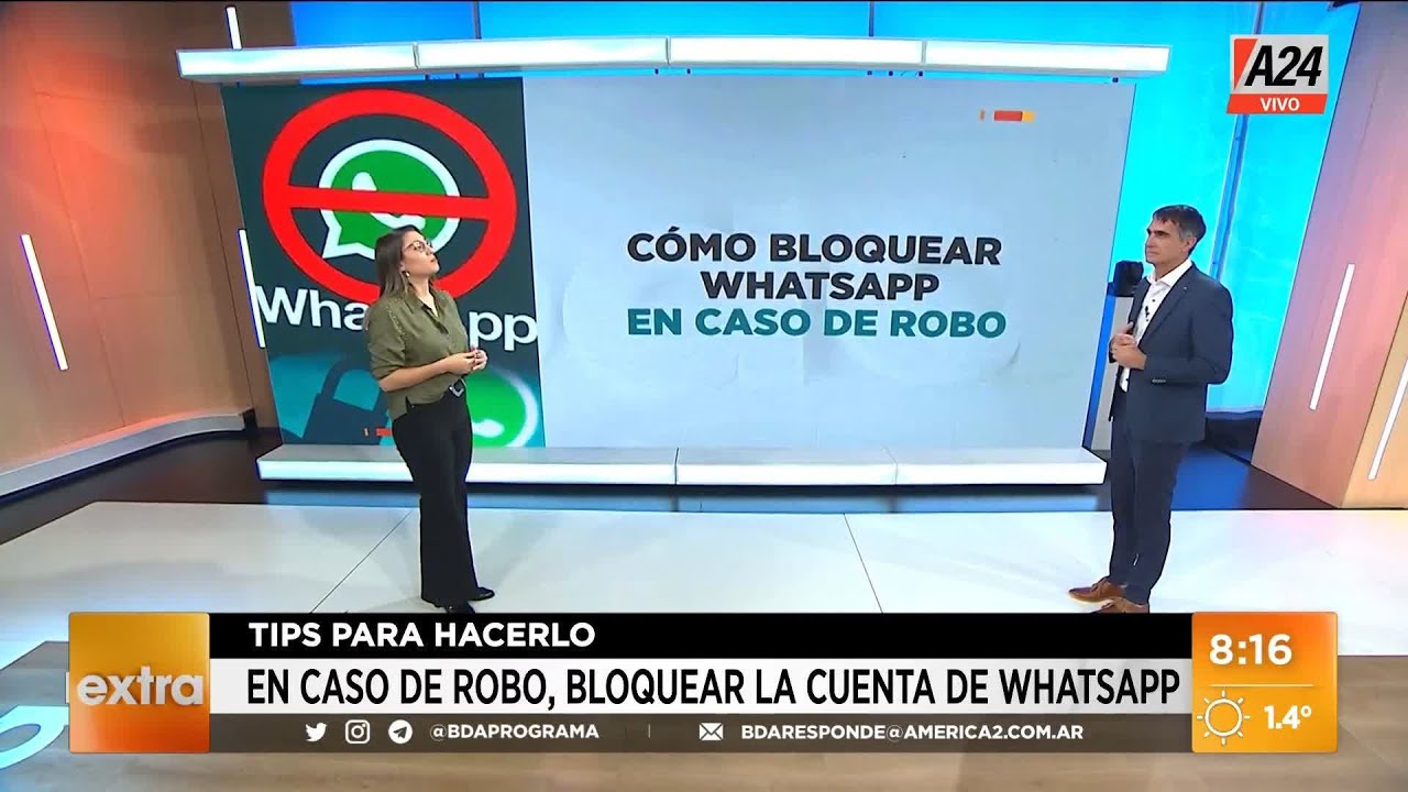 Cómo bloquear el Whatsapp si te roban el celular I A24