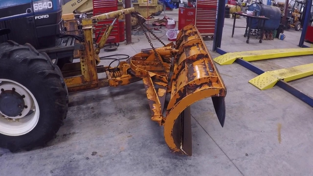 Cheap Ford Tractor snow plow front mount!