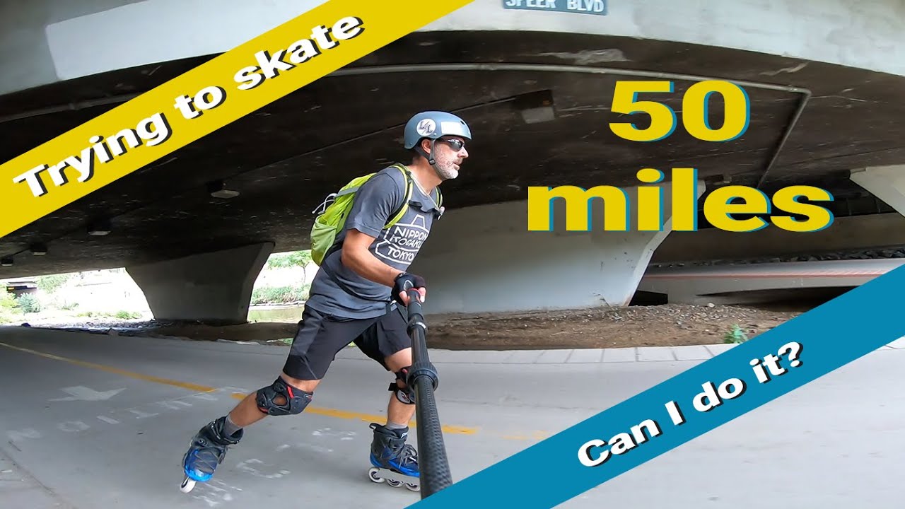 Inline Skating 50 Miles - My Longest Skate Ever!