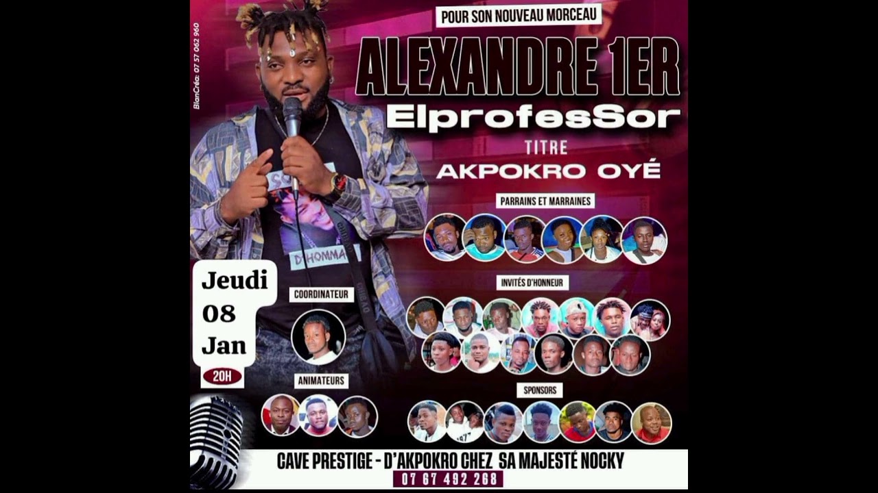 Alexandre Premier El Professor Akpokro Oyé 