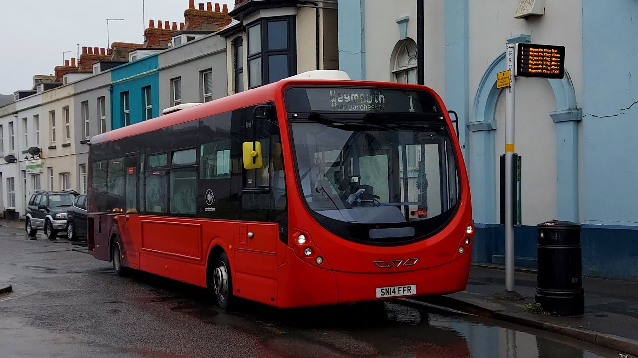 *Meh* First Wessex Wright Streetlite On The Route 1 (SN14 FFR)