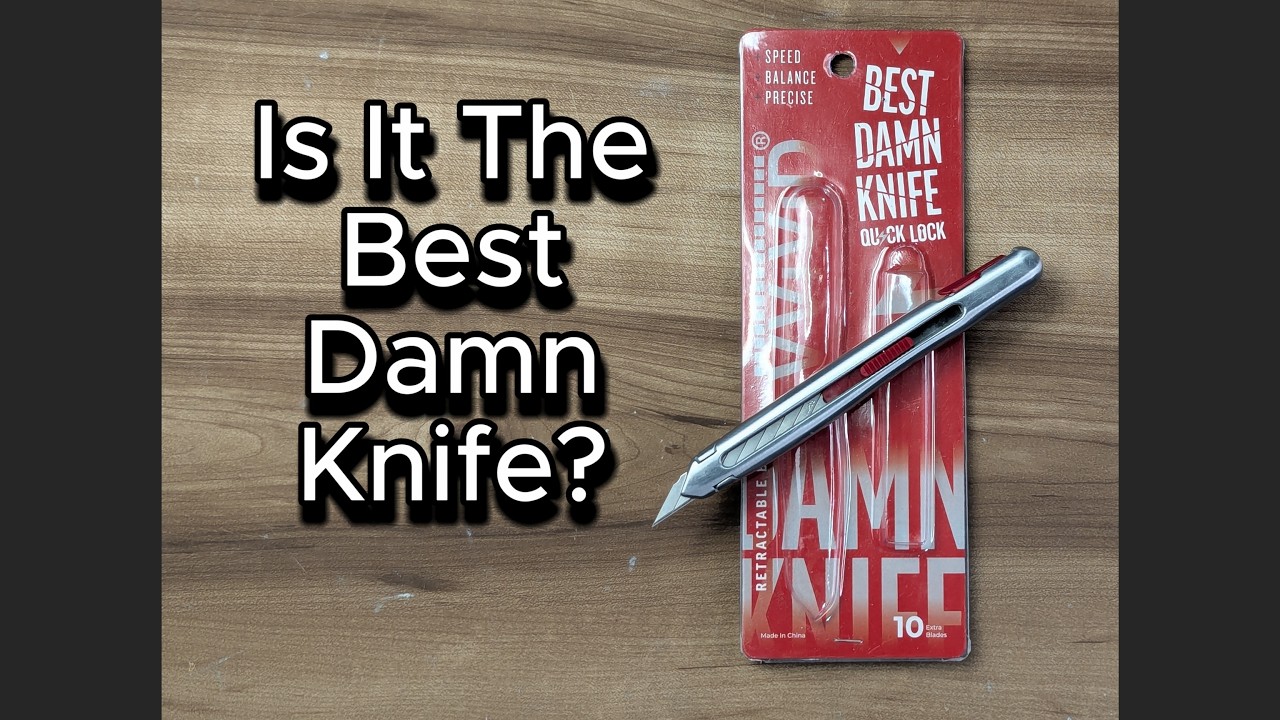 VVivid Best D@mn Knife - Quick Lock | Unbox and Review