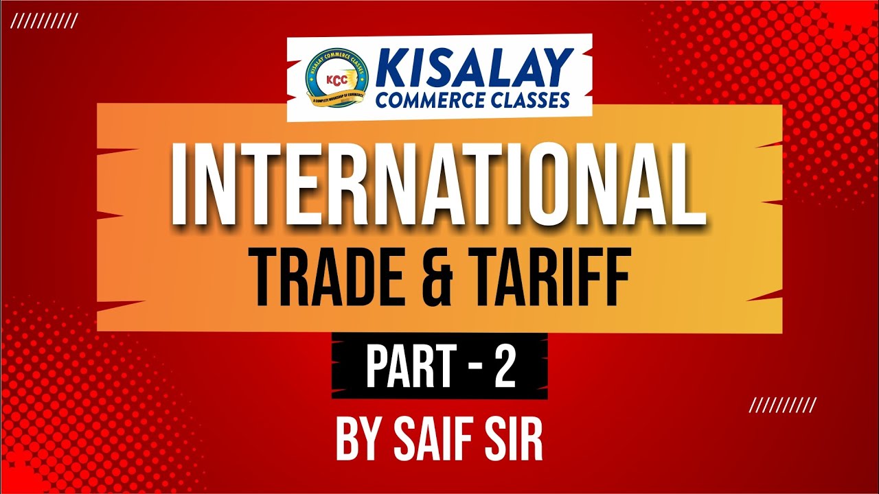 🔴 LIVE | B.COM-III | #2 QUESTION PAPER DISCUSSION | INTERNATIONAL TRADE & TARIFF | BY SAIF SIR