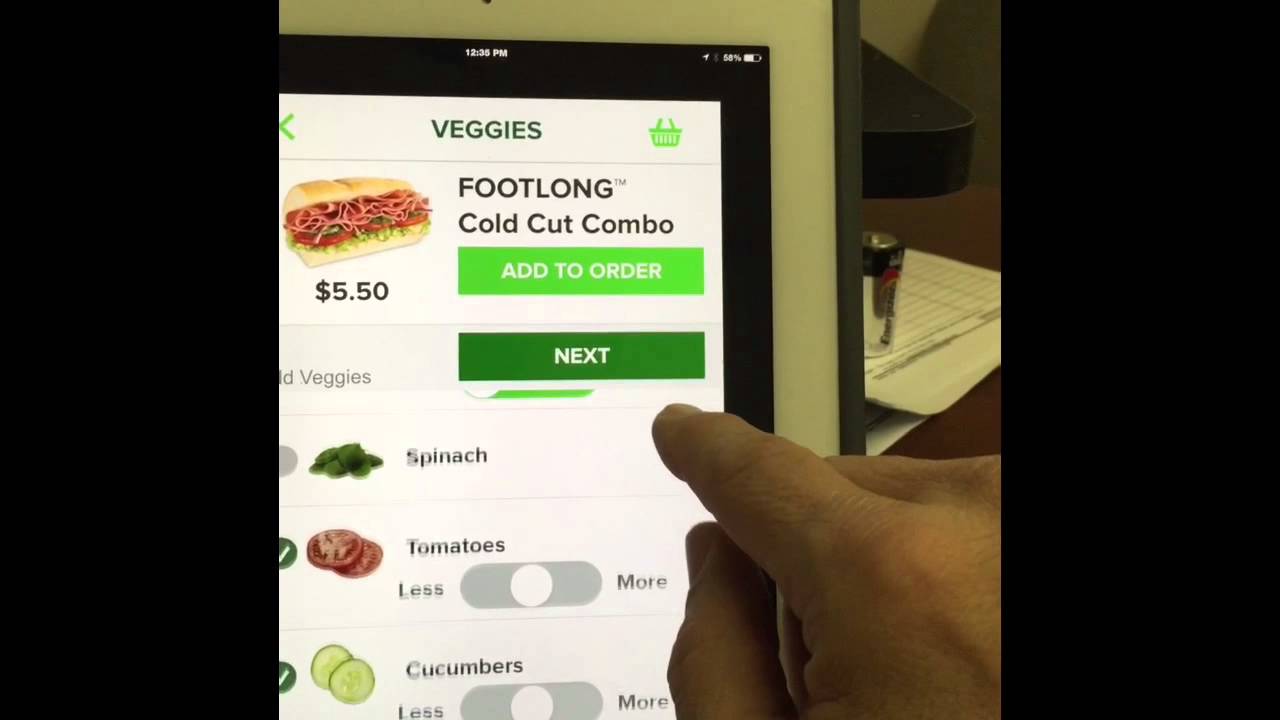Subway App Test Drive