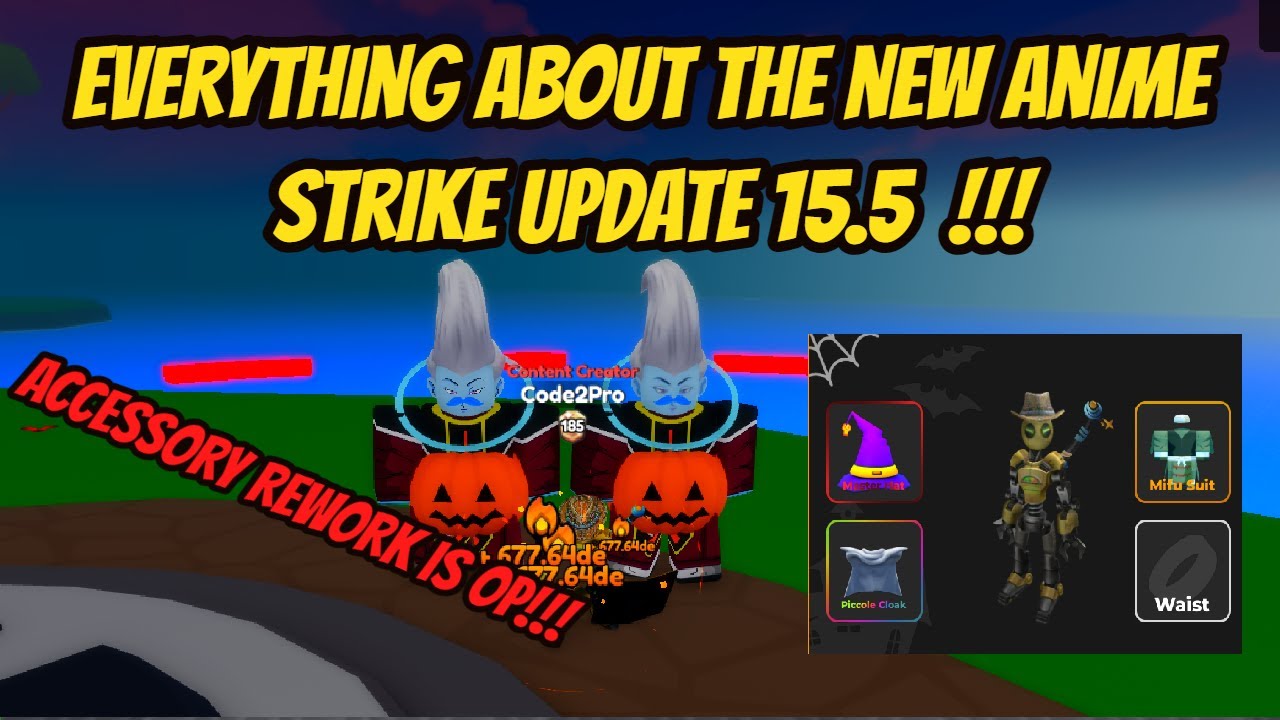 Everything about the new Anime Strike Update 15.5!!! - New Accessory Rework !!!
