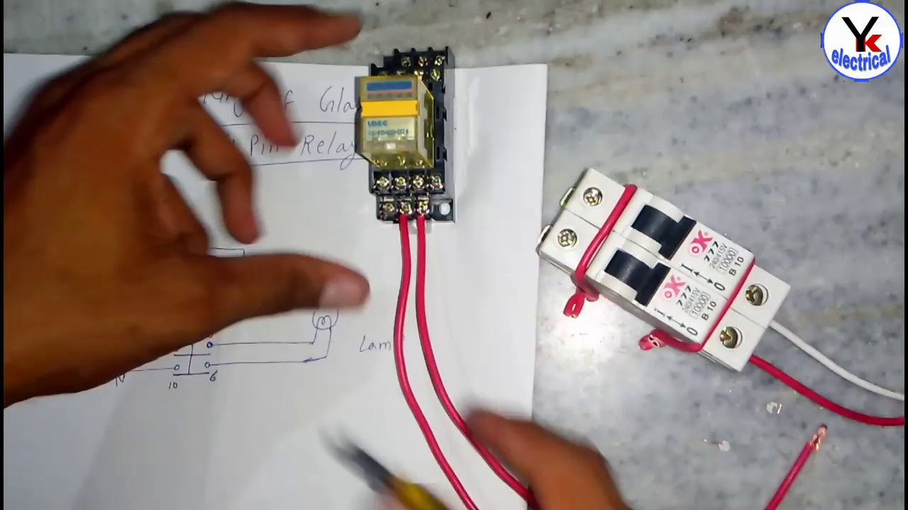 Glass Relay working | YK Electrical