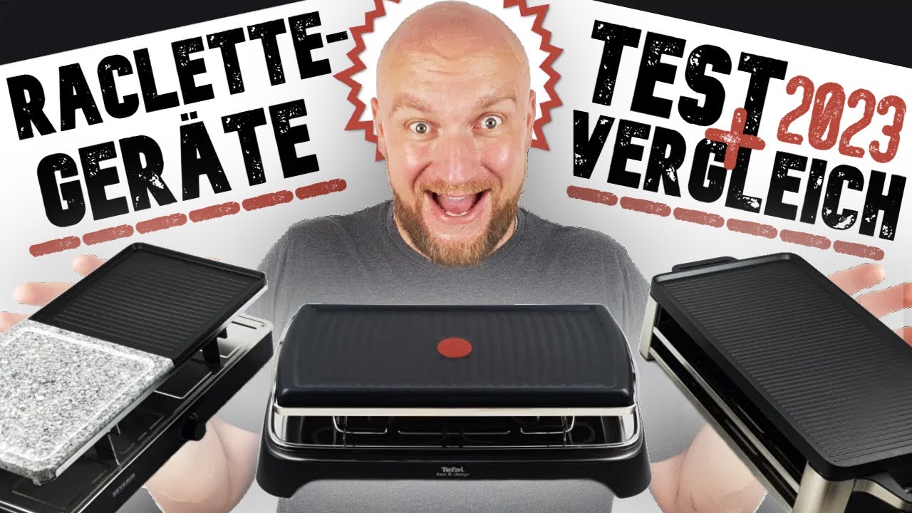Raclette Test 2023 ► 3 Raclette Geräte im Vergleichstest ✅ Severin, Tefal, WMF | Wunschgetreu