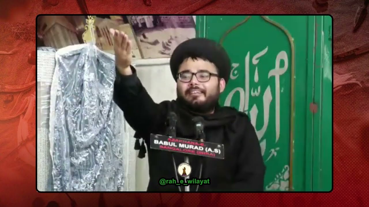 Zaroor sune! Maula Abbas (a.s.) ka Khutba | Maulana Yusuf Mashhadi