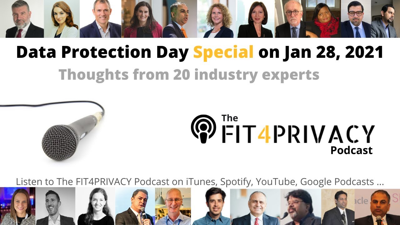 Data Protection Day Special - The FIT4PRIVACY Podcast E023
