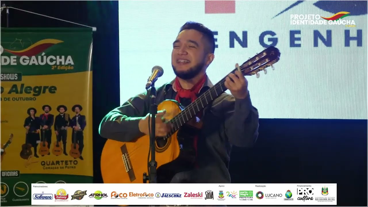 Bruna Scopel e Augusto Camargo cantando as músicas gaúchas mais tocadas do Rio Grande do Sul