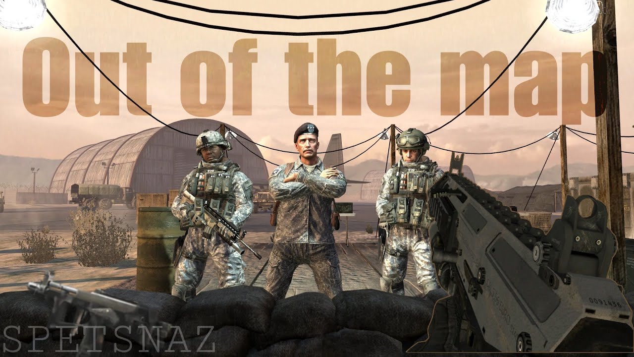 MW2 Glitch : The Pit out of map