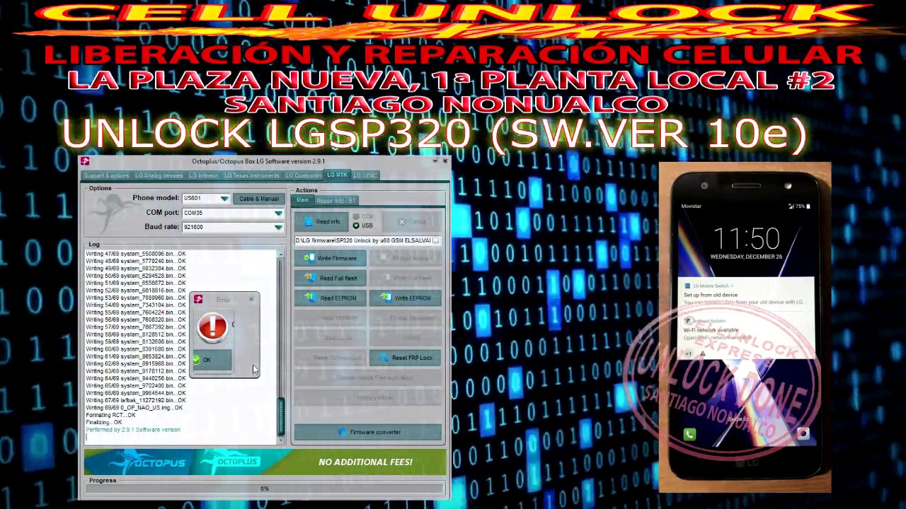LG SP320 unlock ACTUALIZADO