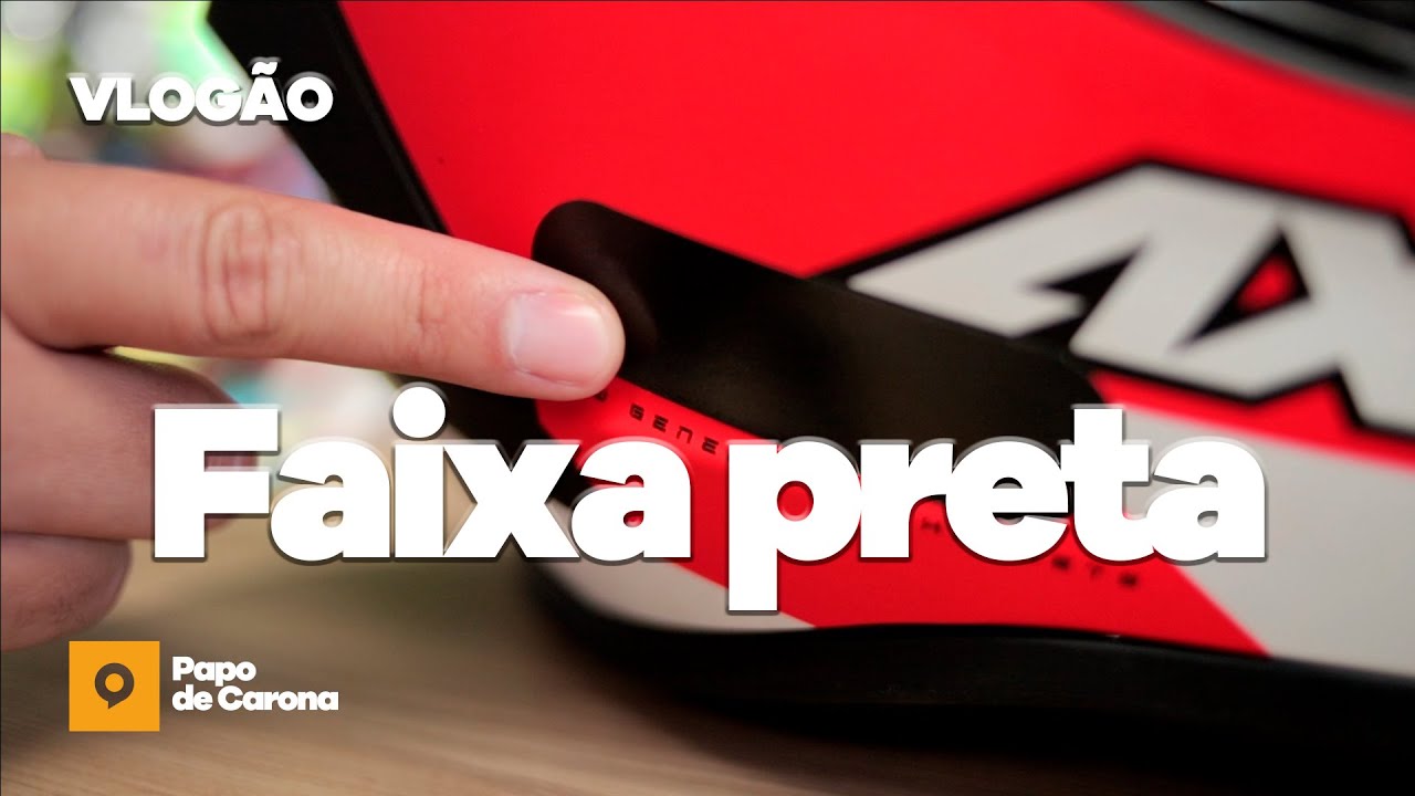 Vlogão #9: Capacete com faixa refletiva na cor preta dá multa? O que diz a legislação?