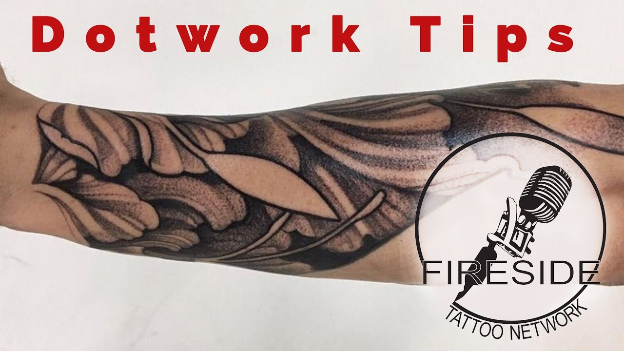 3 минуты для лучшей татуировки - Трюк Dotwork. Более быстрая и эффективная стипплинг.