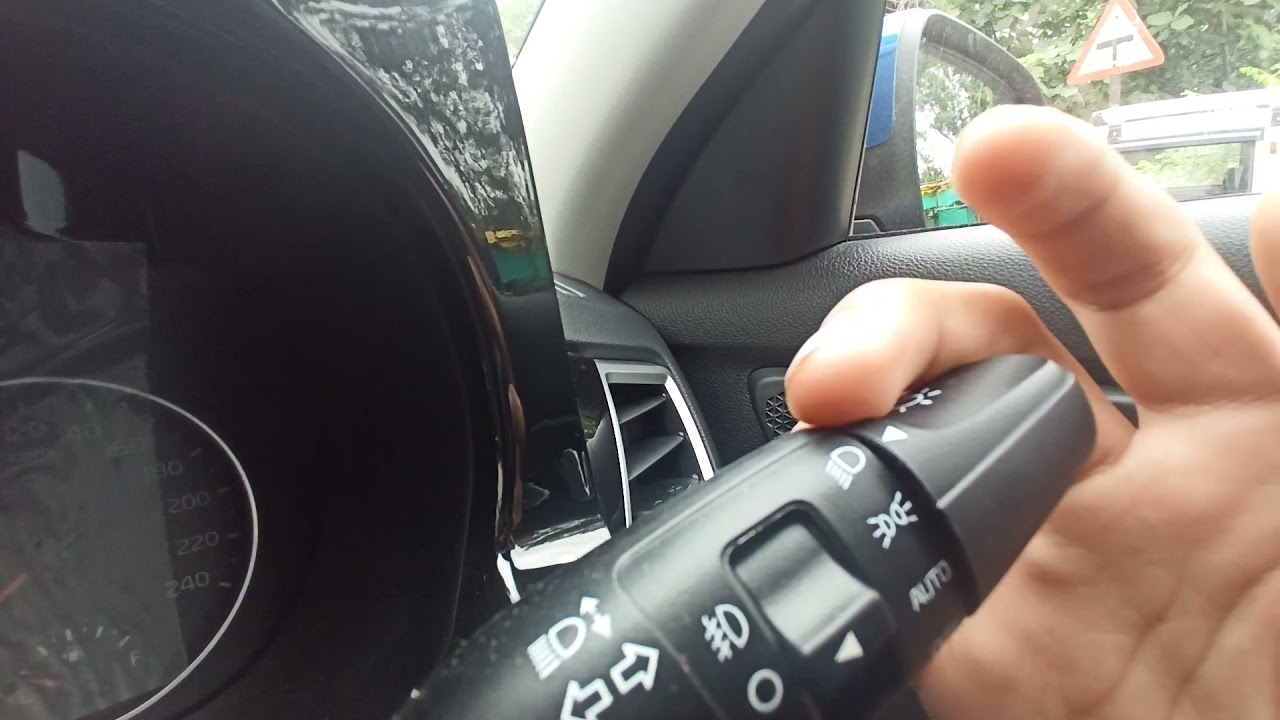 Kia seltos htk plus headlight controls.How to use kia seltos htk plus headlight.#kiaseltos