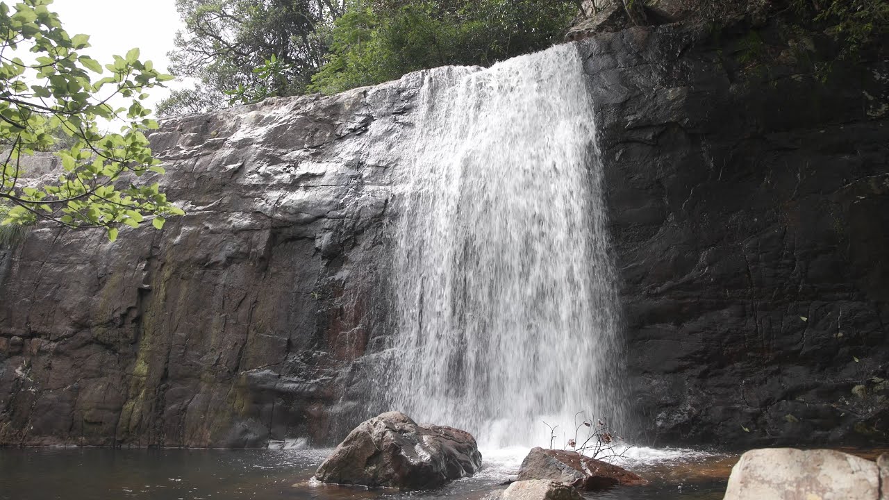 Relaxing Waterfall Sounds Deep Sleep, Stress Relief, Meditation (4K)